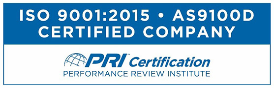 ISO 9001:2015 and AS9100D Certificate